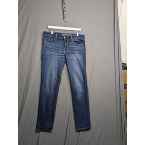 American Eagle Outfitters Women's Blue Skinny Jeans Size 12